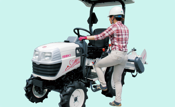 補助グリップの取り付け