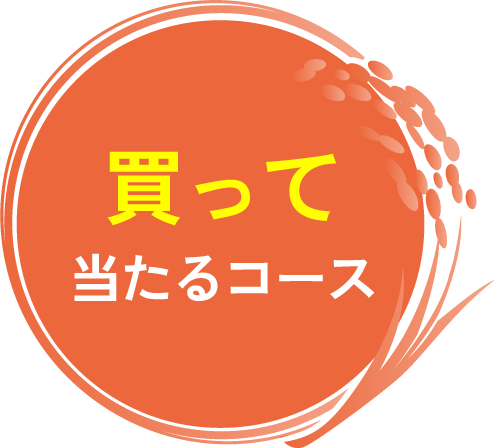 買って当たるコース