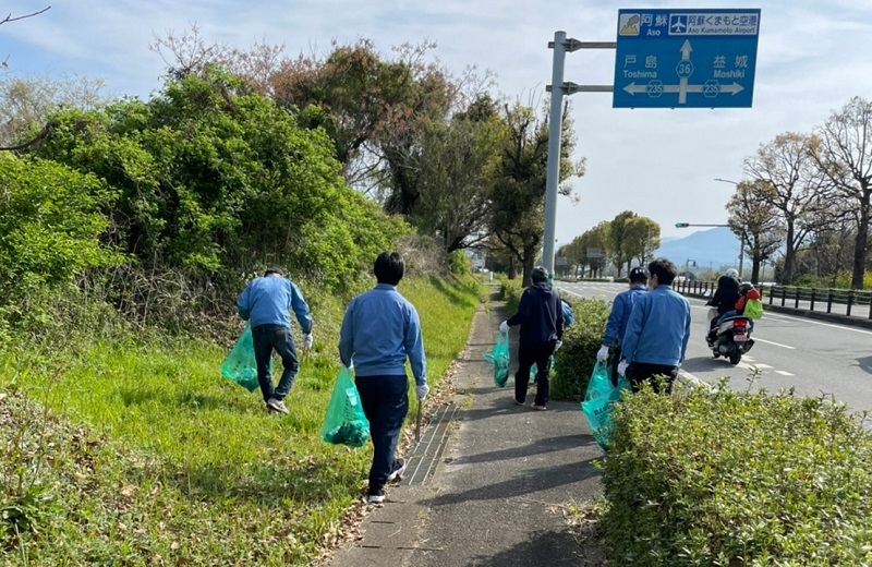 (株)井関熊本製造所 地域クリーン行動を実施しました