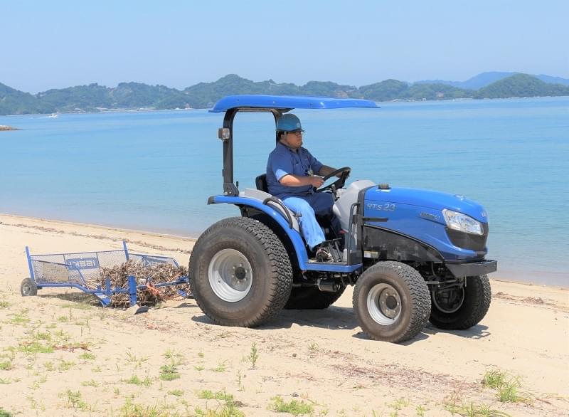 愛媛県「愛ビーチ制度」ビーチクリーン活動を行いました