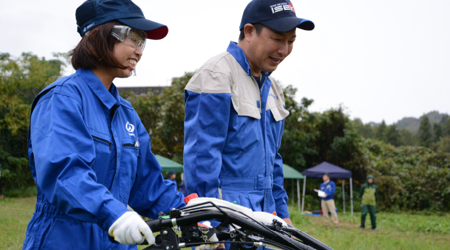 女性が使いやすい農機、ということは誰もが使いやすい農機ということ。