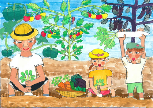 おじいちゃんの夏野菜