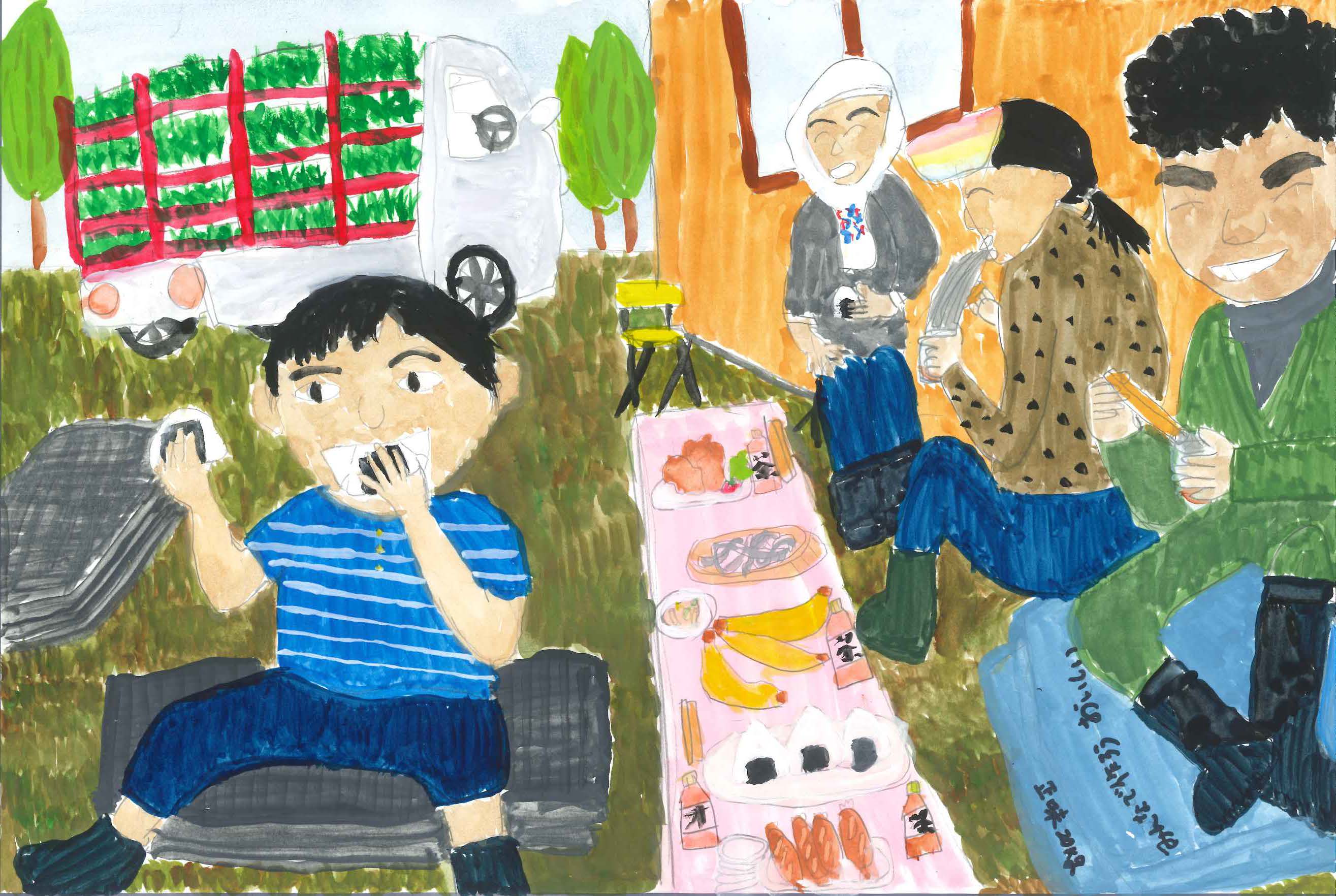 田植えの日はお楽しみランチ会