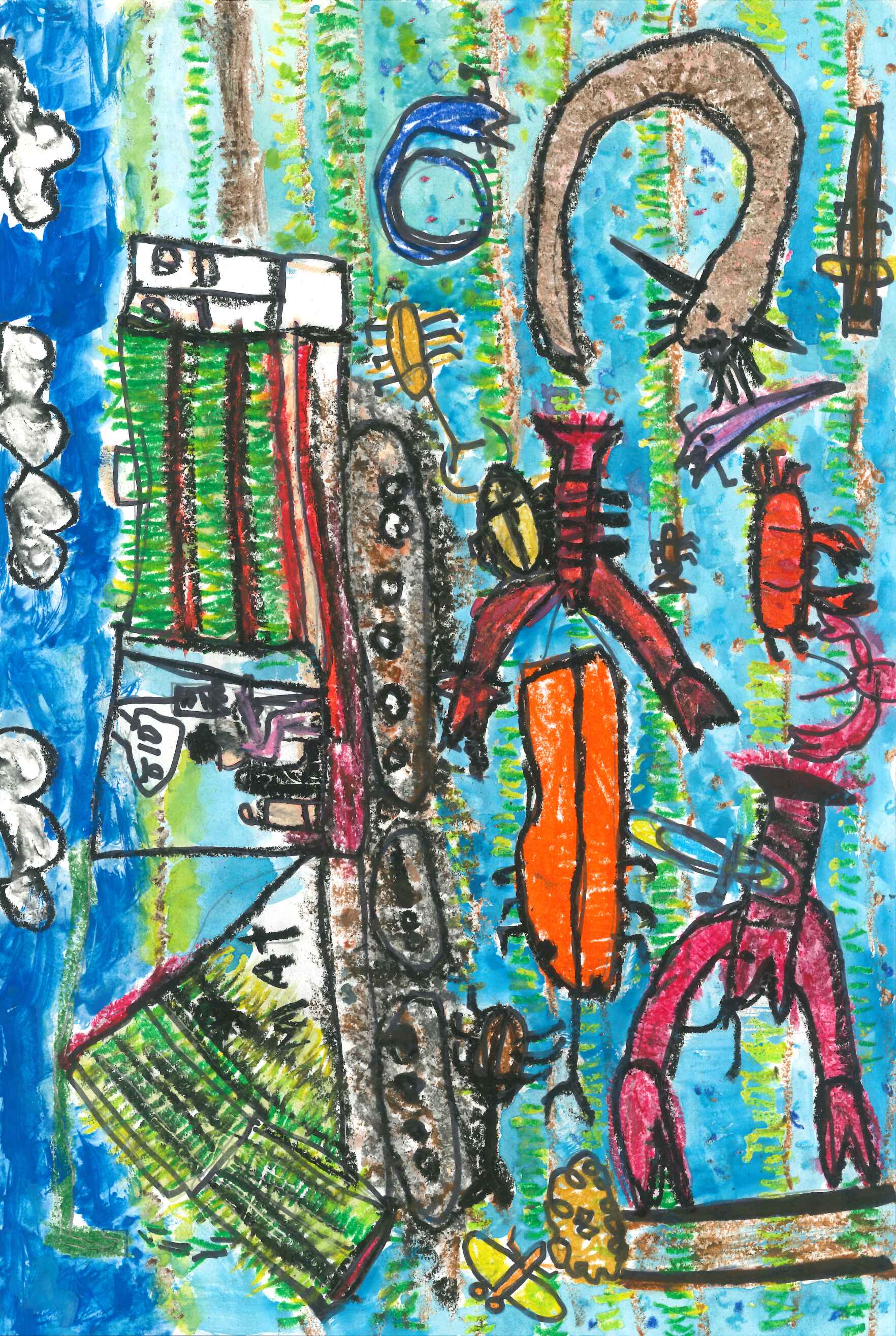 田うえで出会えるお友だち