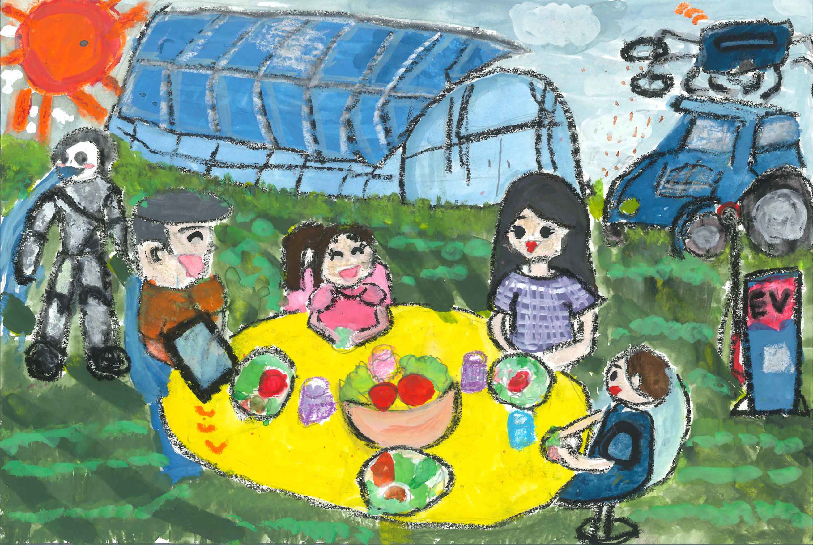 未来の楽しい家てい