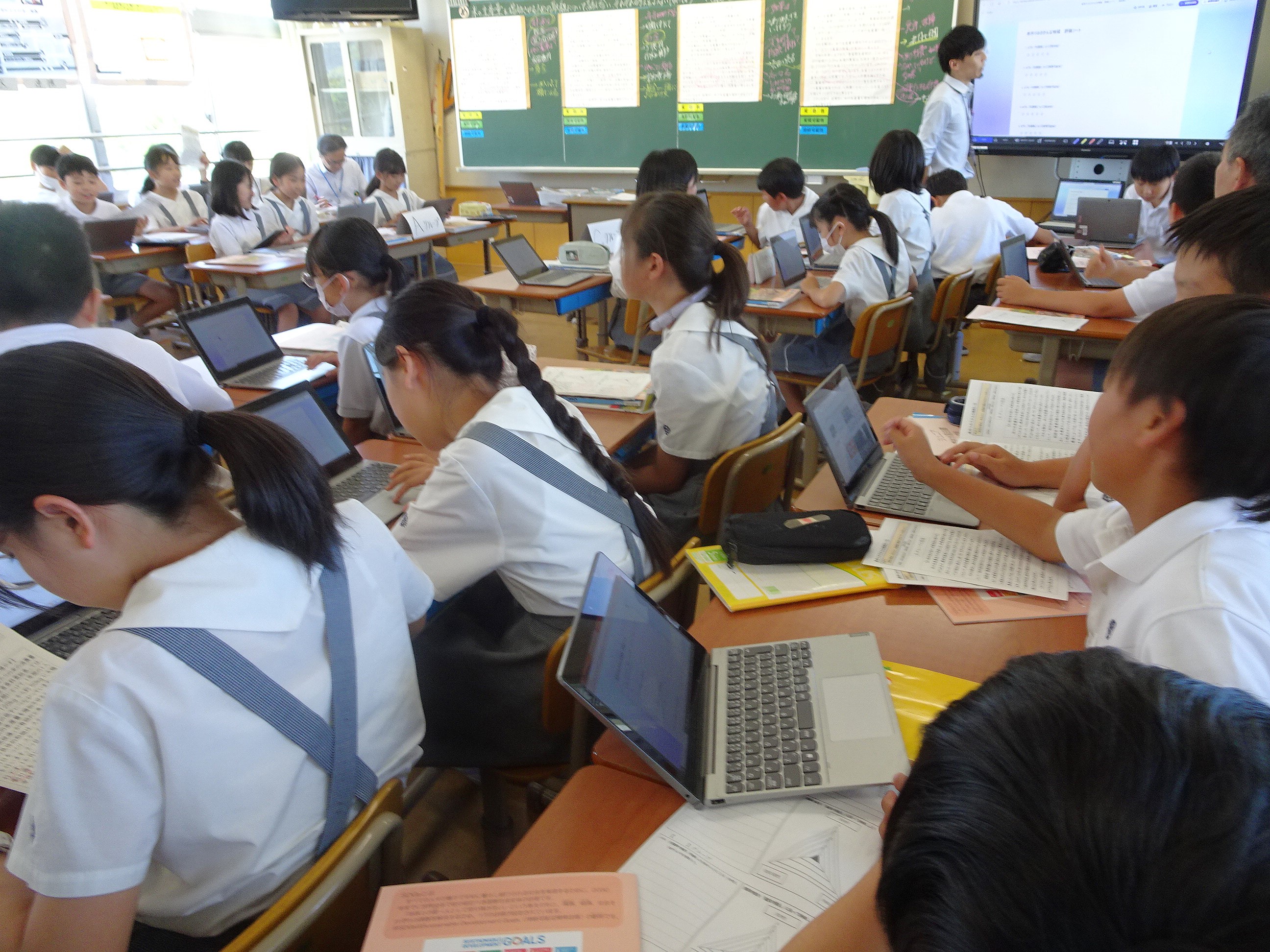 小学校の教育研究発表会に参加しました（佐賀市）