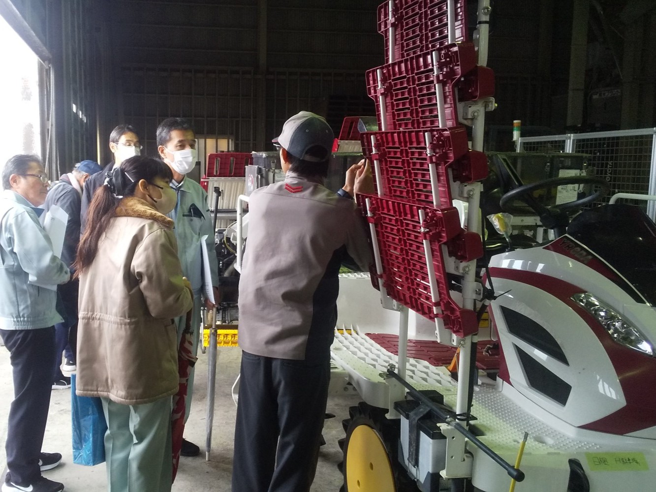 スマート農業現地研修会に参加しました！（佐賀市）