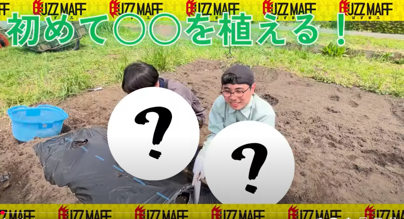 BUZZMAFF【駆け抜けて関東】関東の伝統野菜を植えよ!!公開中!