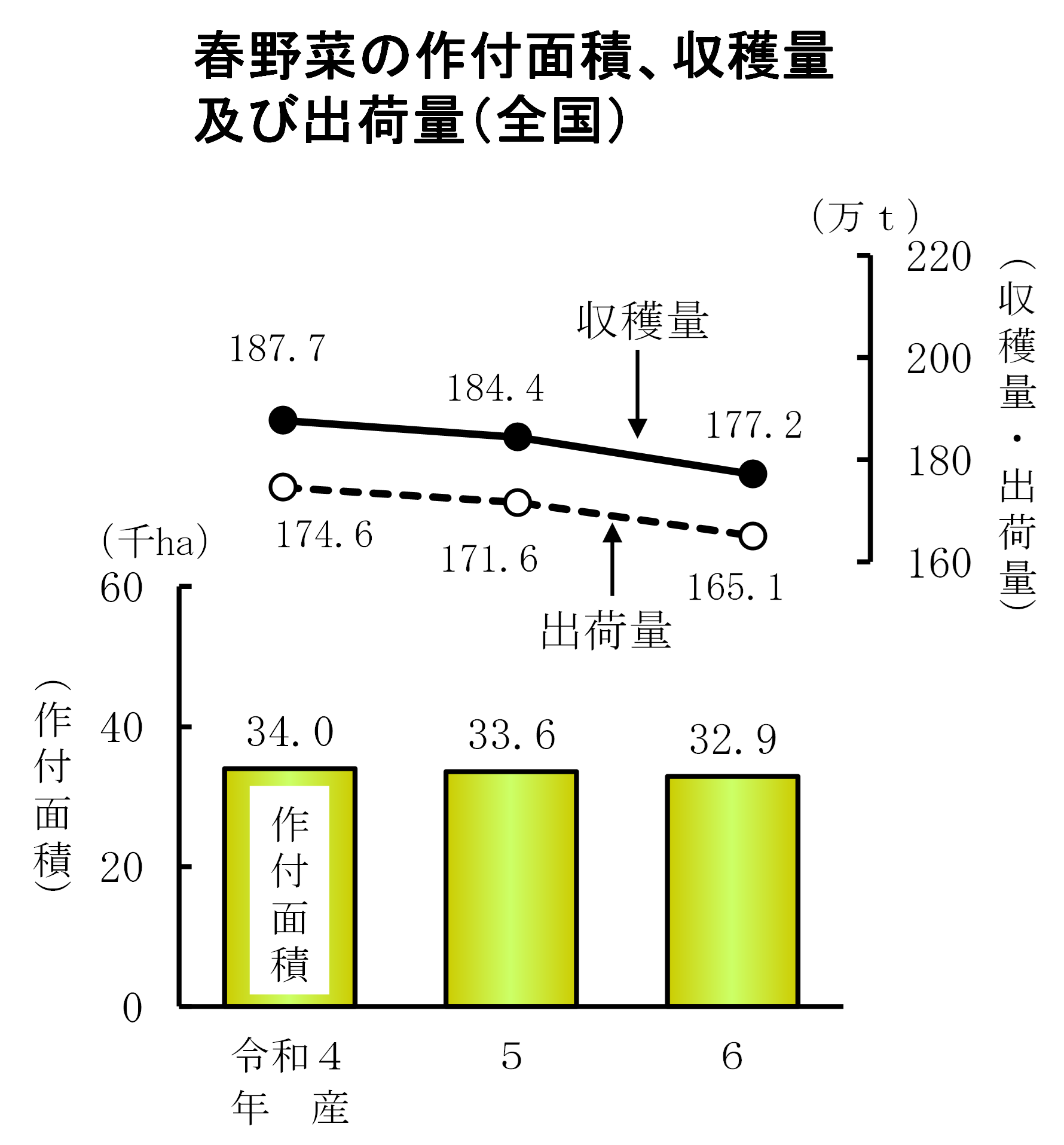 春野菜、夏秋野菜、たまねぎの収穫量等(令和6年産)をお知らせします