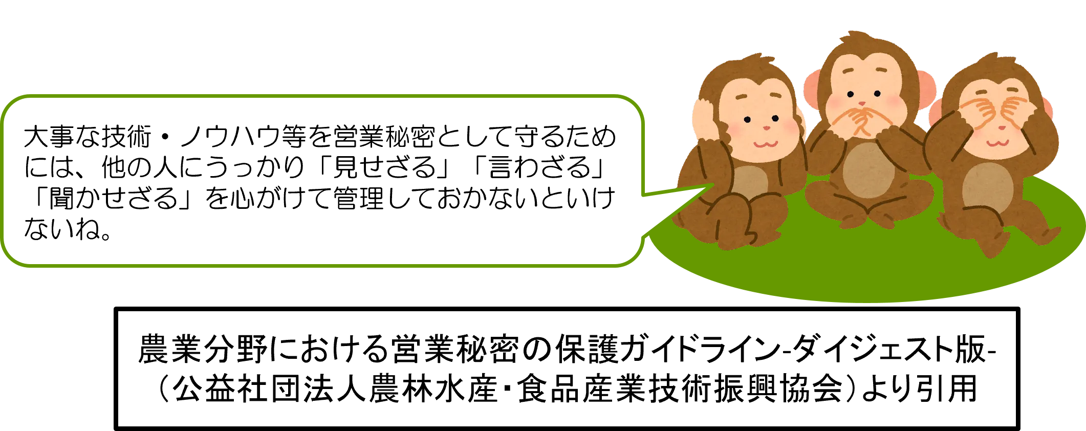 あなたの大切な技術やノウハウ、適切に管理しませんか？