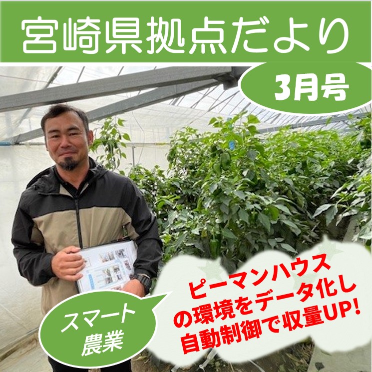 「宮崎県拠点だより No.57 3月号」を発行しました!