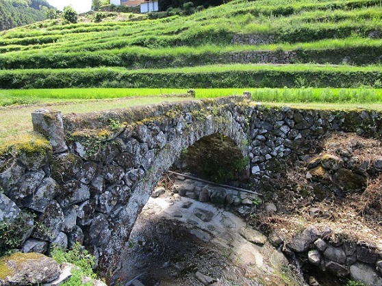 【大分県拠点】受け継がれる日本の原風景、棚田の石垣と石橋