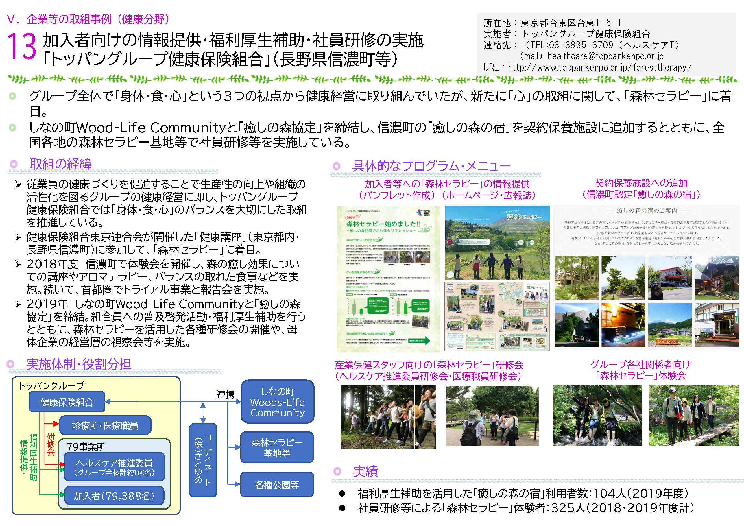 森林サービス産業推進地域の取組を紹介するサイトを公開しました