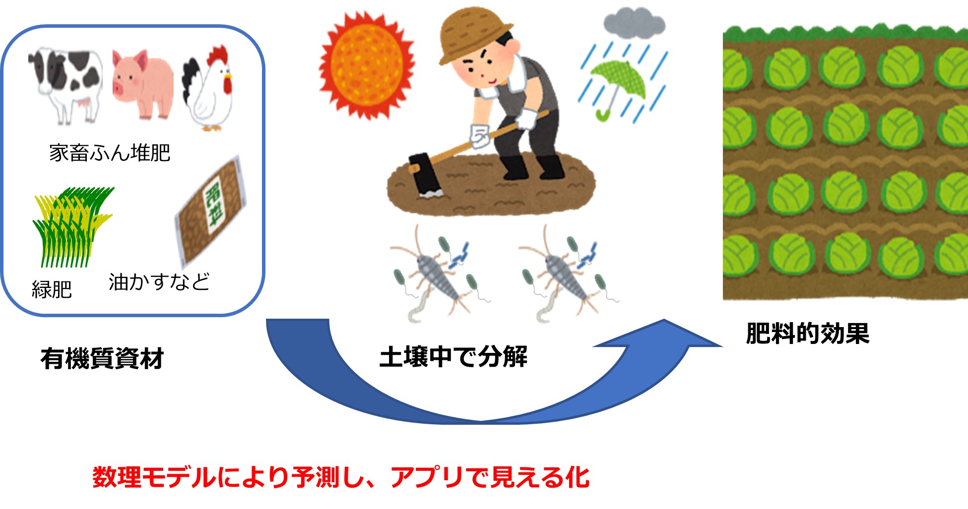 「みどりの食料システム戦略」技術カタログ紹介：有機質資材の肥効見える化アプリのご紹介