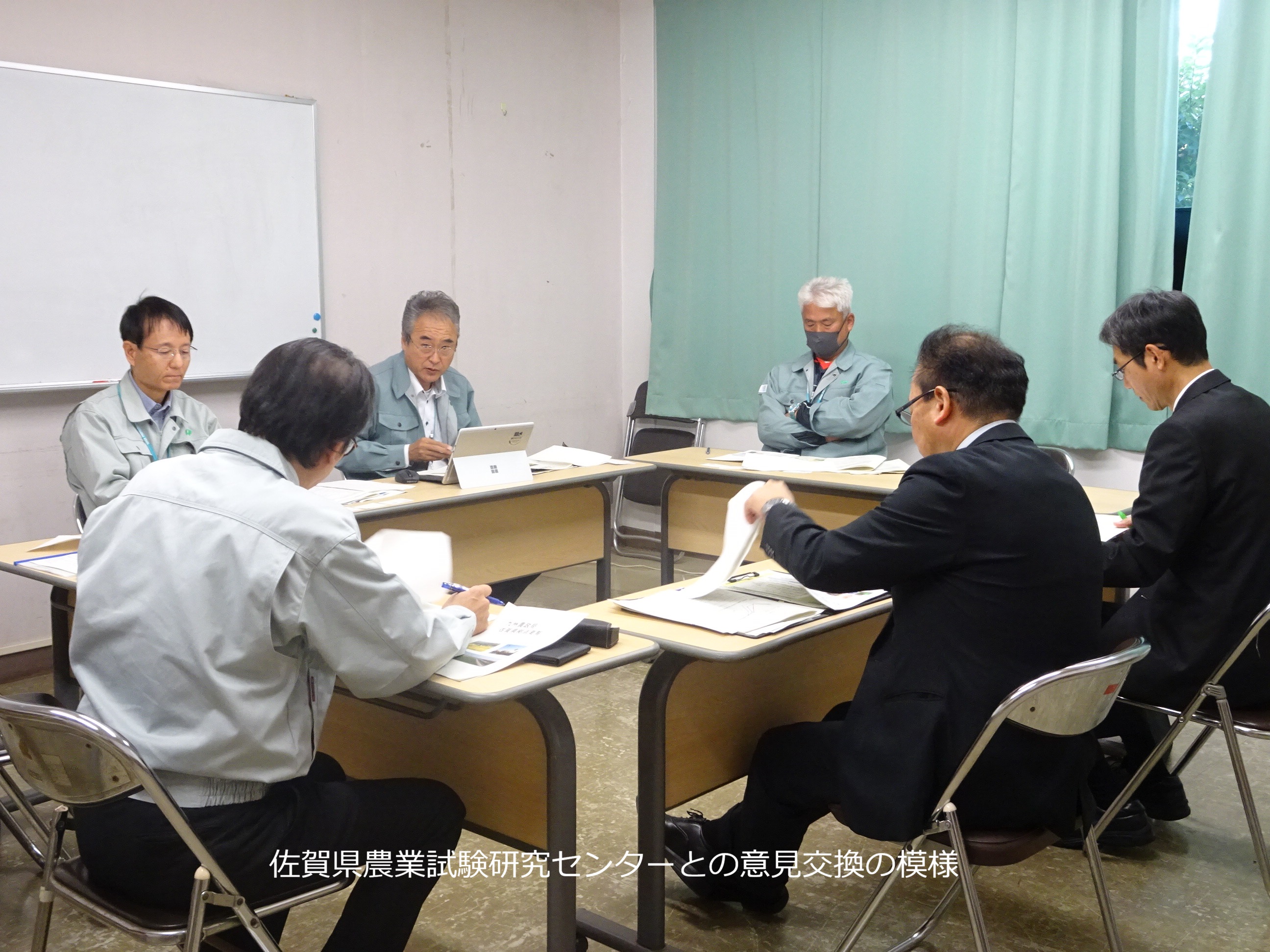 佐賀県の農業関連機関との意見交換を行いました（佐賀市）
