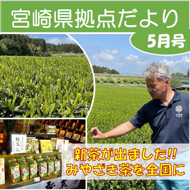 「宮崎県拠点だより №47 5月号」を発行しました！