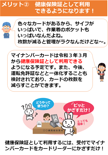 農林漁業者の皆様へ　マイナンバーカードはお持ちですか？