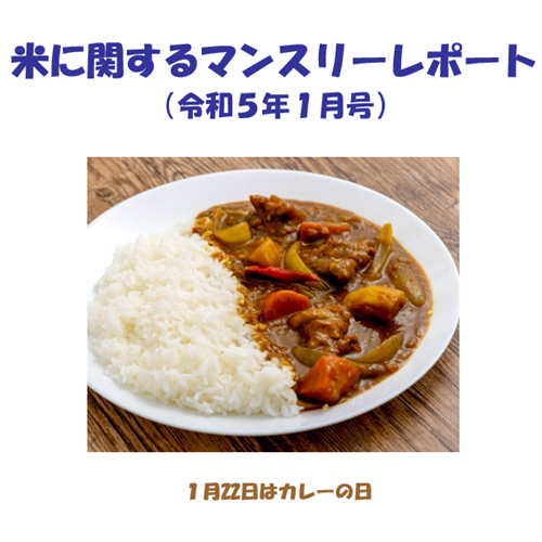 お米のことなら「マンレポ」でチェック！１月号は「令和５年度予算（水田活用関係）」、「水田農業の未来を考える動画コンテンツの配信」などを特集