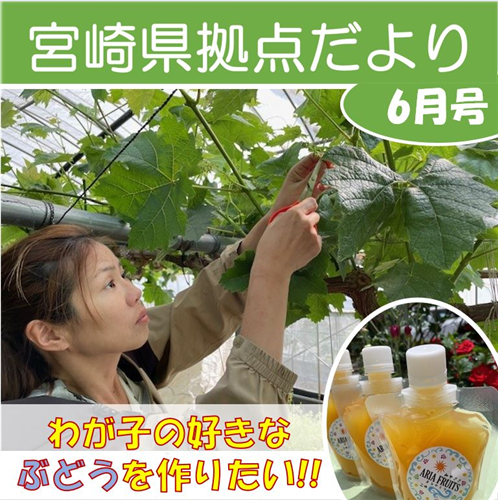 「宮崎県拠点だより №48 6月号」を発行しました！