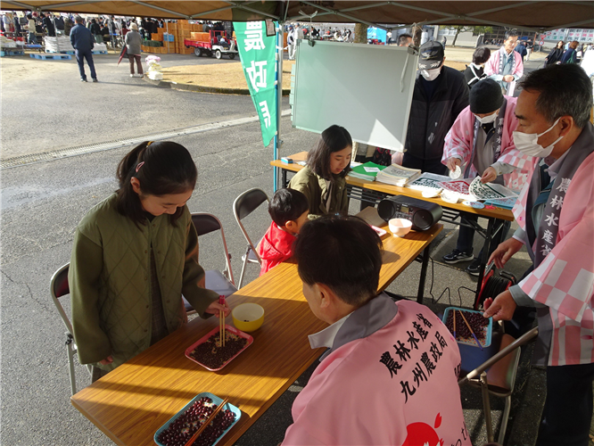 「第50回佐賀県農業大学校 収穫祭」に出展しました！（佐賀市）