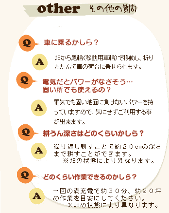 その他の質問